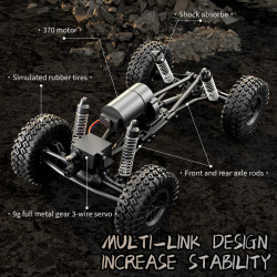 JJRC C8808 1/18 4WD Brush Motor RC Car