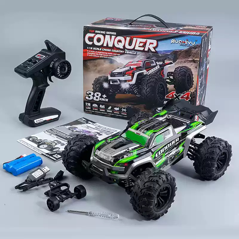 JJRC Q132 1/16 2.4G 4WD Off-road RC Car B Green