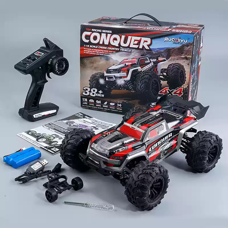 JJRC Q132 1/16 2.4G 4WD Off-road RC Car B Red JJRC Q132 1/16 2.4G 4WD Off-road RC Car B Red