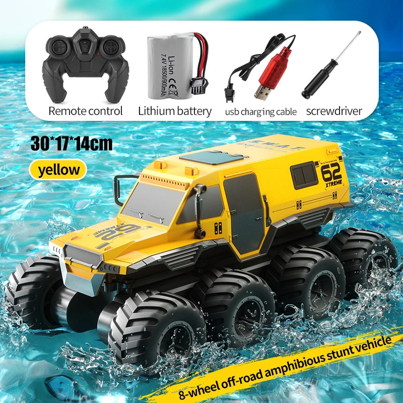 JJRC Q137 1/16 8WD Amphibious Off-road rc car