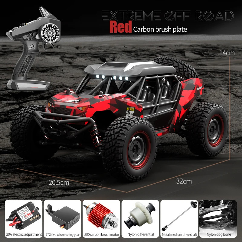 JJRC Q141 1/16 2.4G 4WD Off Road High Speed Racing RC Car