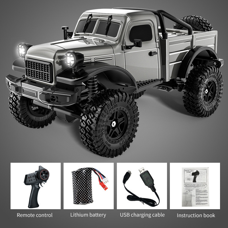 JJRC C8813 RC Car 1/18 2.4G 4WD Rock Crawler RTR