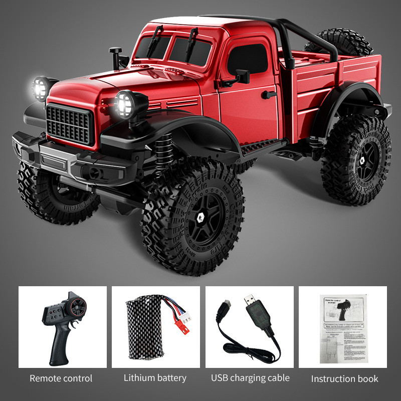 JJRC C8813 RC Car 1/18 2.4G 4WD Rock Crawler RTR