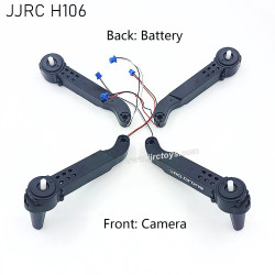 JJRC H106 RC Drone Parts Boom Set (4 Pieces, 2 Front & 2 Rear)