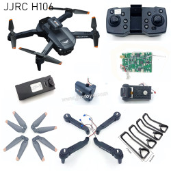 JJRC H106 RC Drone Complete Set of Accessories for DIY (Needs Self-Installation)