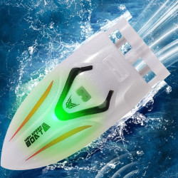 JJRC S18 2.4G Mini RC Boat RTR white