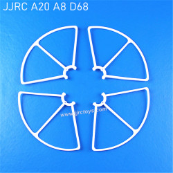 JJRC A20 A8 D68 RC Drone Parts White Protective Cover