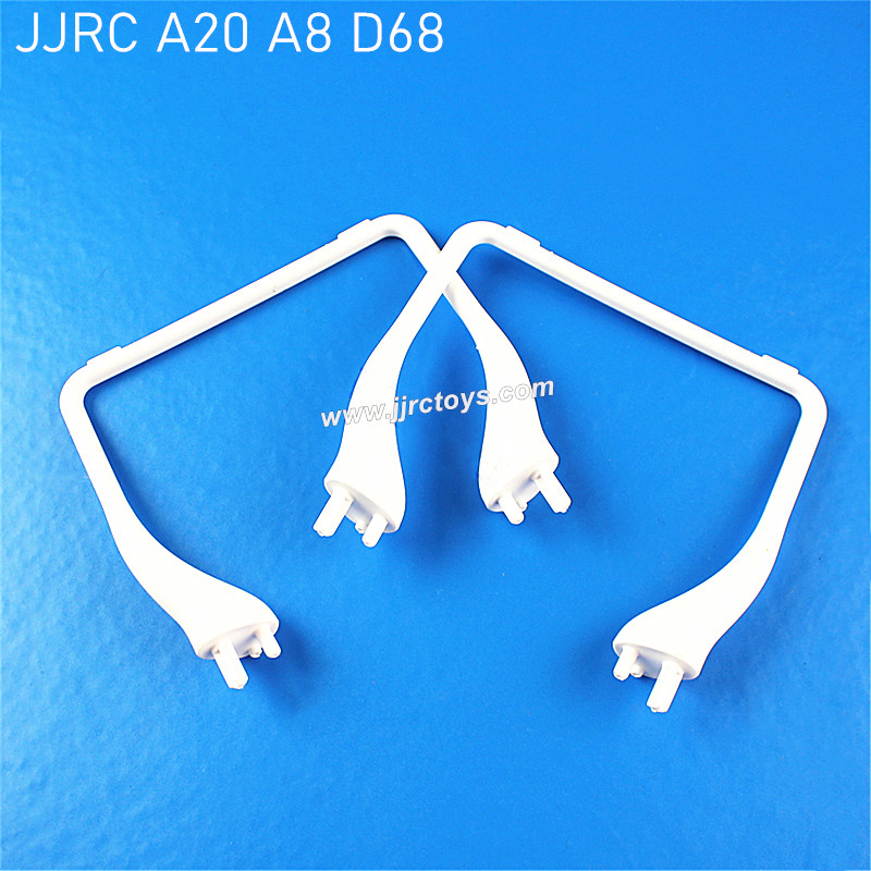 JJRC A20 A8 D68 RC Drone Parts White Landing Gear JJRC A20 A8 D68 RC Drone Parts White Landing Gear