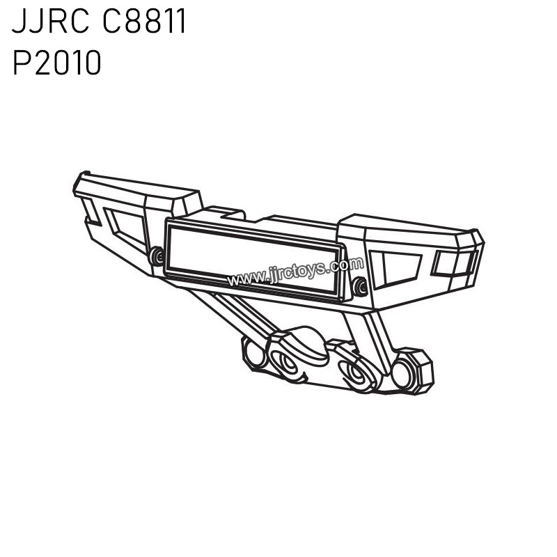 JJRC C8811 RC CAR Parts Rear Bumper Assembly P2010 JJRC C8811 RC CAR Parts Rear Bumper Assembly P2010