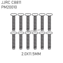 JJRC C8811 Parts (2.0X11.5MM) Round head flat tail screws PM20010