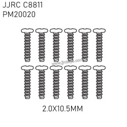 JJRC C8811 Parts (2.0X10.5MM) Round head flat tail screws PM20020