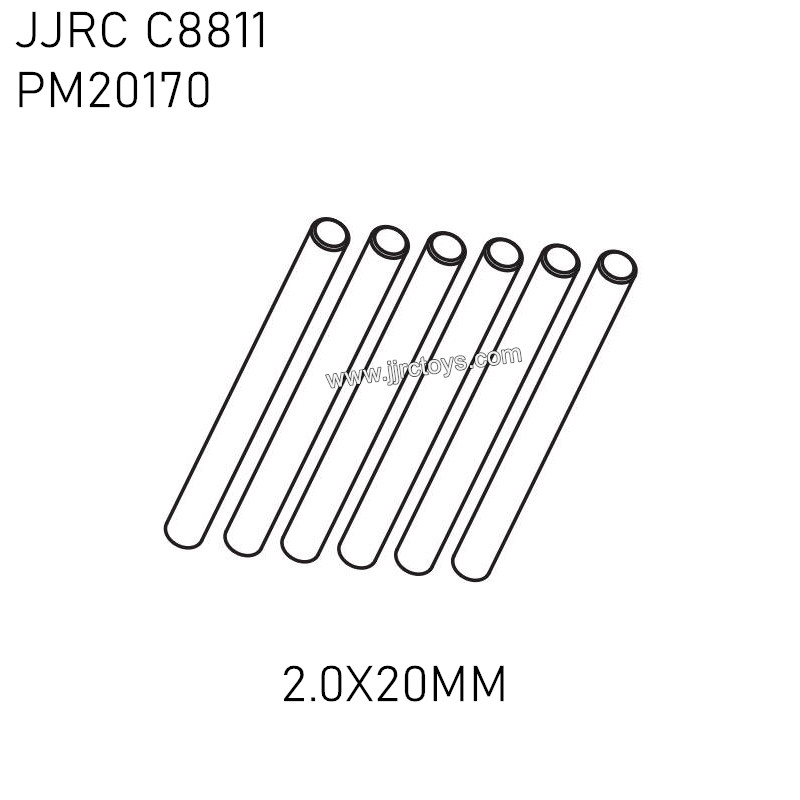 JJRC C8811 Parts (2.0X20MM) Optical Axis PM20170 JJRC C8811 Parts (2.0X20MM) Optical Axis PM20170