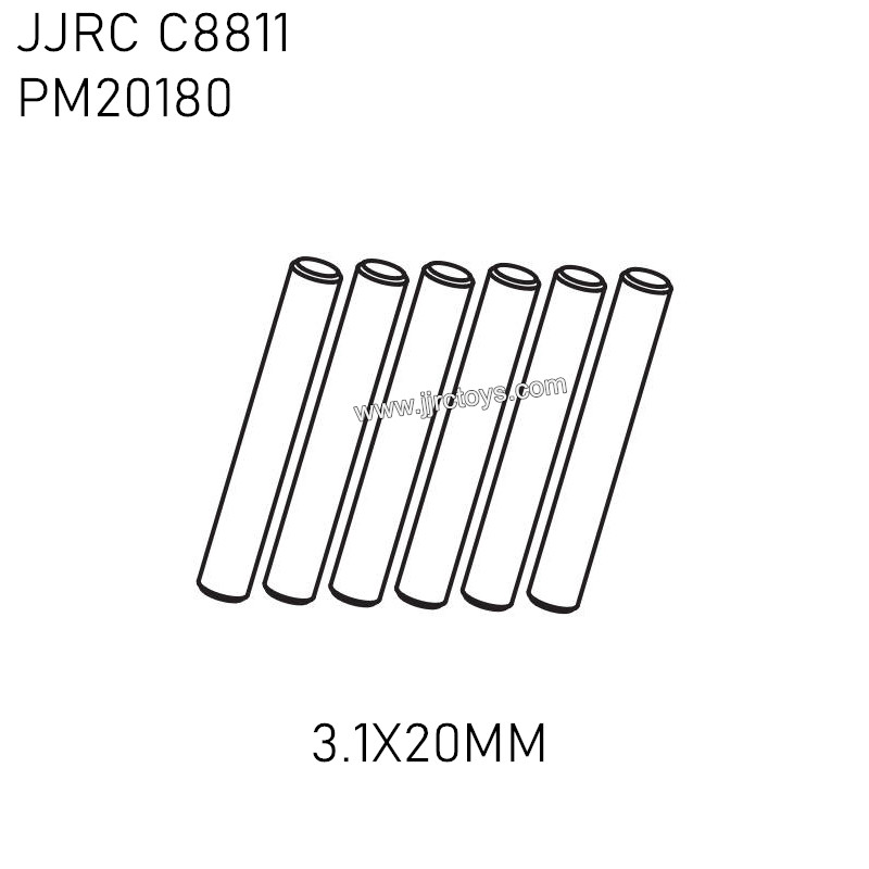 JJRC C8811 Parts (3.1X20MM) Optical Axis PM20180 JJRC C8811 Parts (3.1X20MM) Optical Axis PM20180