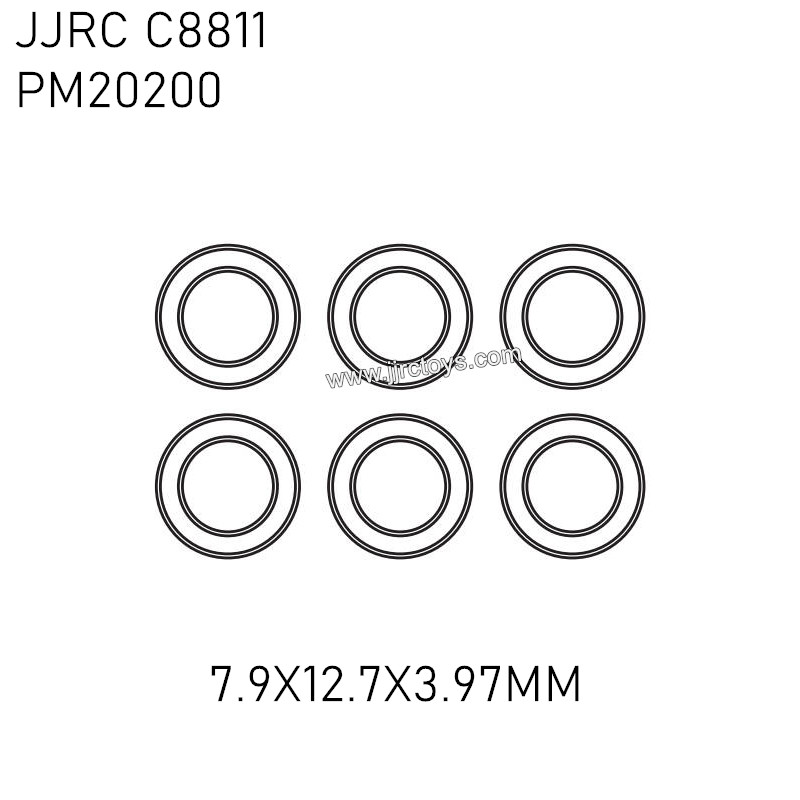 JJRC C8811 Parts (7.9X12.7X3.97MM) Bearing PM20200