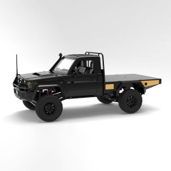 JJRC MN-2S 1/12 2.4G Off-road RC car black 2