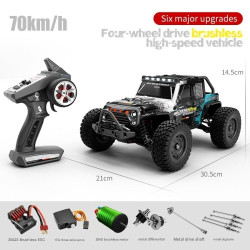 JJRC Q117C 4WD Brushless High Speed Off-Road RC Car blue
