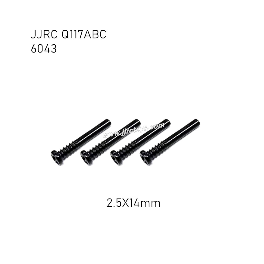 JJRC Q117A/B/C Parts Screw 2.5X14mm 6043 JJRC Q117A/B/C Parts Screw 2.5X14mm 6043