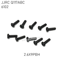 JJRC Q117A/B/C Parts Screw 2.6X9PBH 6102