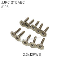 JJRC Q117A/B/C RC Truck Parts Screw 2.3x12PWB 6108