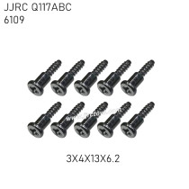JJRC Q117A/B/C RC Truck Parts Screw 3X4X13X6.2 6109