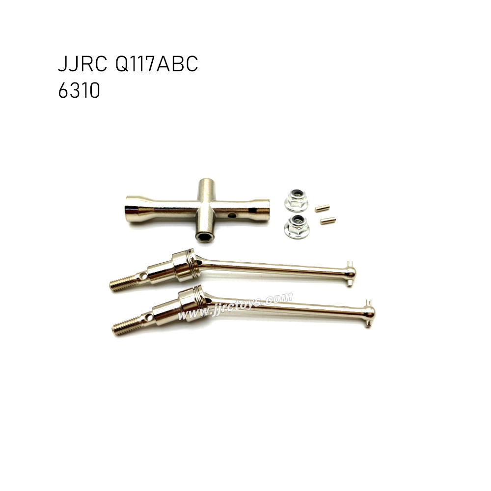 JJRC Q117A/B/C RC Car Parts Metal Front CVD Drive Shaft 6310 JJRC Q117A/B/C RC Car Parts Metal Front CVD Drive Shaft 6310