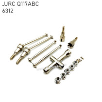JJRC Q117A/B/C RC Car Parts Metal Front and Rear Drive Shaft Kit 6312