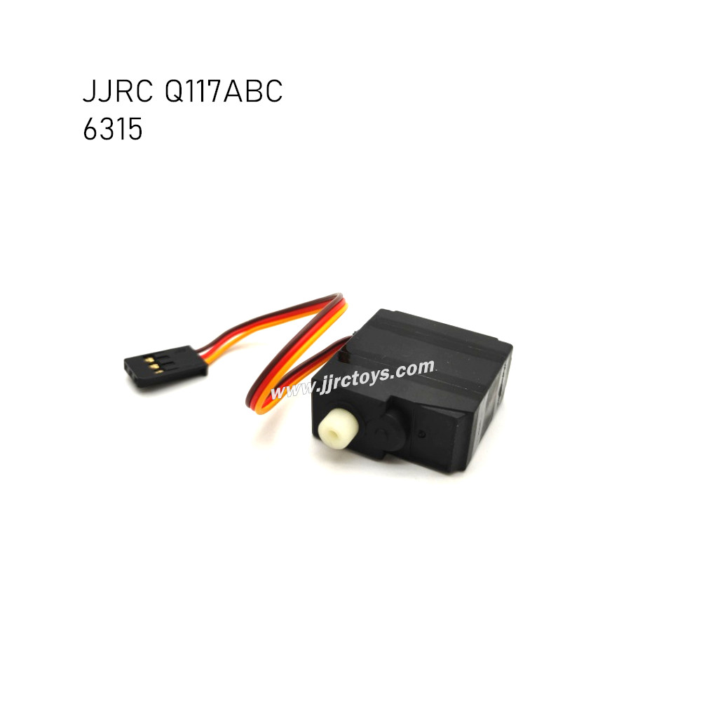 JJRC Q117A/B/C RC Car Parts 3-wire 17G Digital Servo 6315 JJRC Q117A/B/C RC Car Parts 3-wire 17G Digital Servo 6315