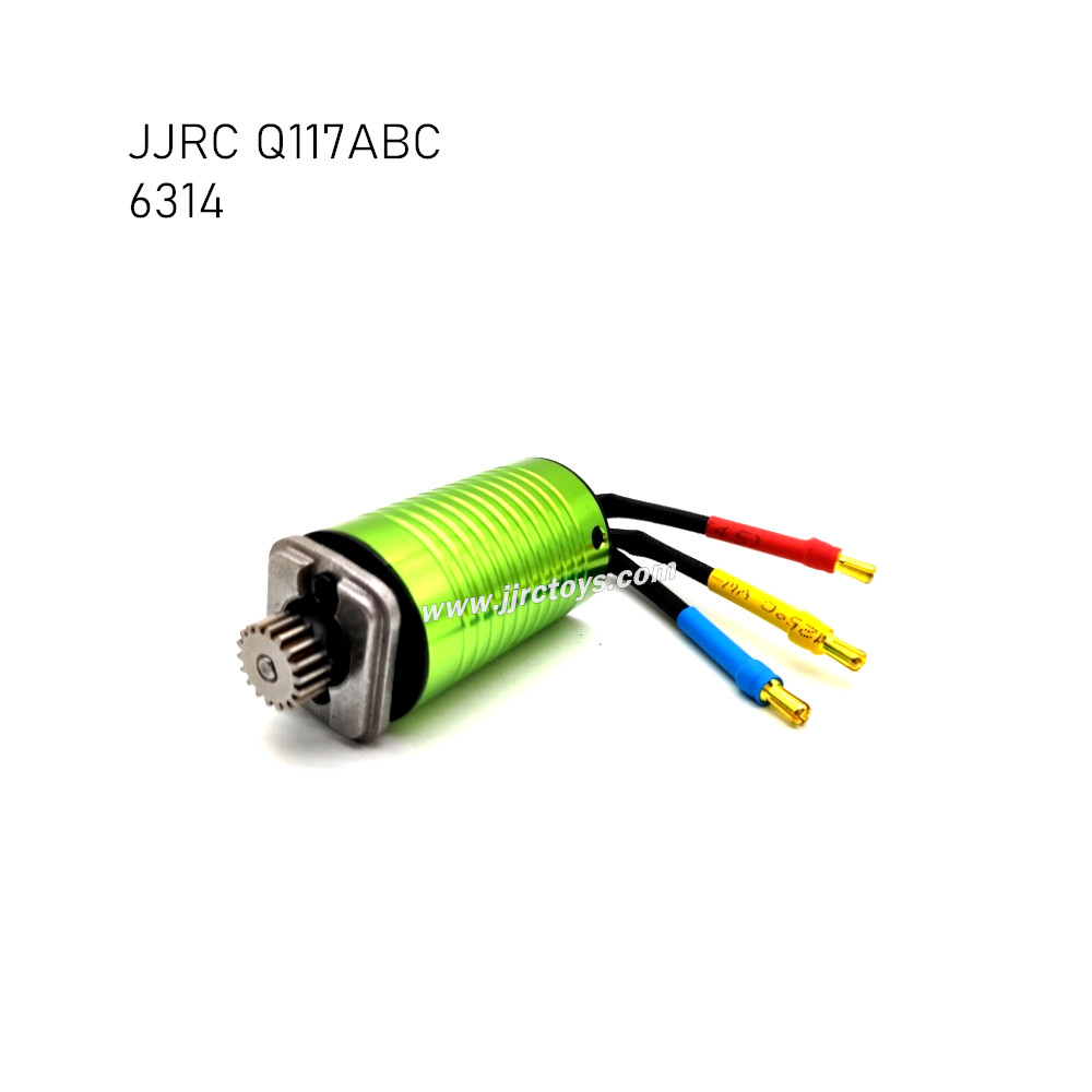 JJRC Q117A/B/C RC Car Parts 2840 Brushless Motor 6314 JJRC Q117A/B/C RC Car Parts 2840 Brushless Motor 6314
