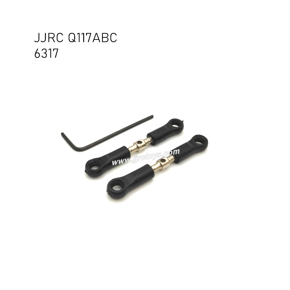 JJRC Q117A/B/C RC Truck Parts Adjustable Steering Rod 6317 JJRC Q117A/B/C RC Truck Parts Adjustable Steering Rod 6317