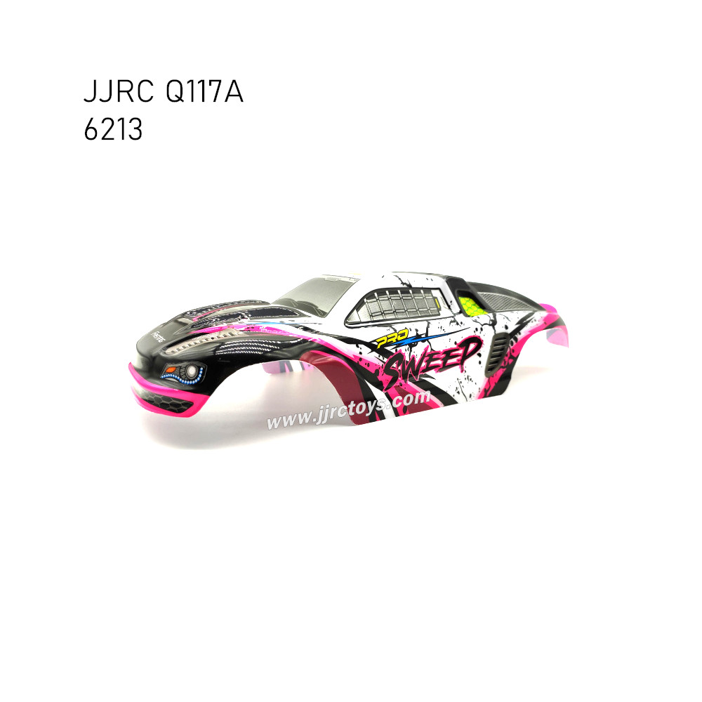 JJRC Q117A RC Truck Parts Body Shell 6213 Red JJRC Q117A RC Truck Parts Body Shell 6213 Red