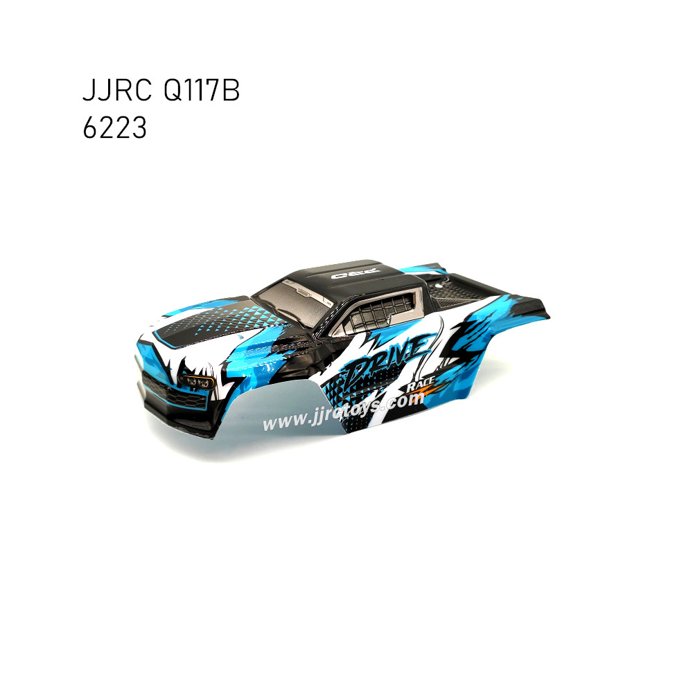 JJRC Q117B RC Truck Parts Body Shell 6223 Blue JJRC Q117B RC Truck Parts Body Shell 6223 Blue