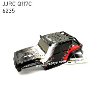 JJRC Q117C RC Truck Parts Body Shell 6235 Red