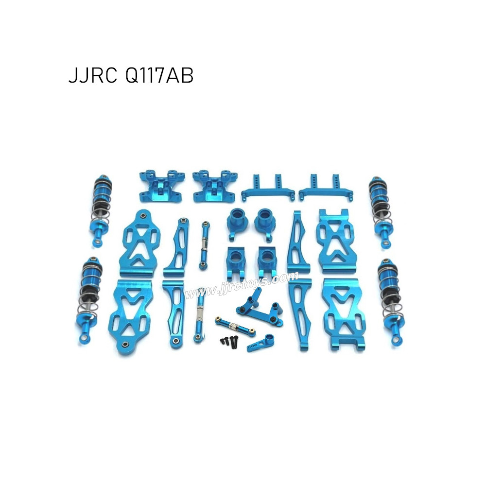 JJRC Q117A/B Upgrade Parts Metal Kit blue JJRC Q117A/B Upgrade Parts Metal Kit blue