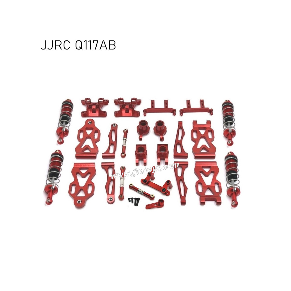 JJRC Q117A/B Upgrade Parts Metal Kit red JJRC Q117A/B Upgrade Parts Metal Kit red
