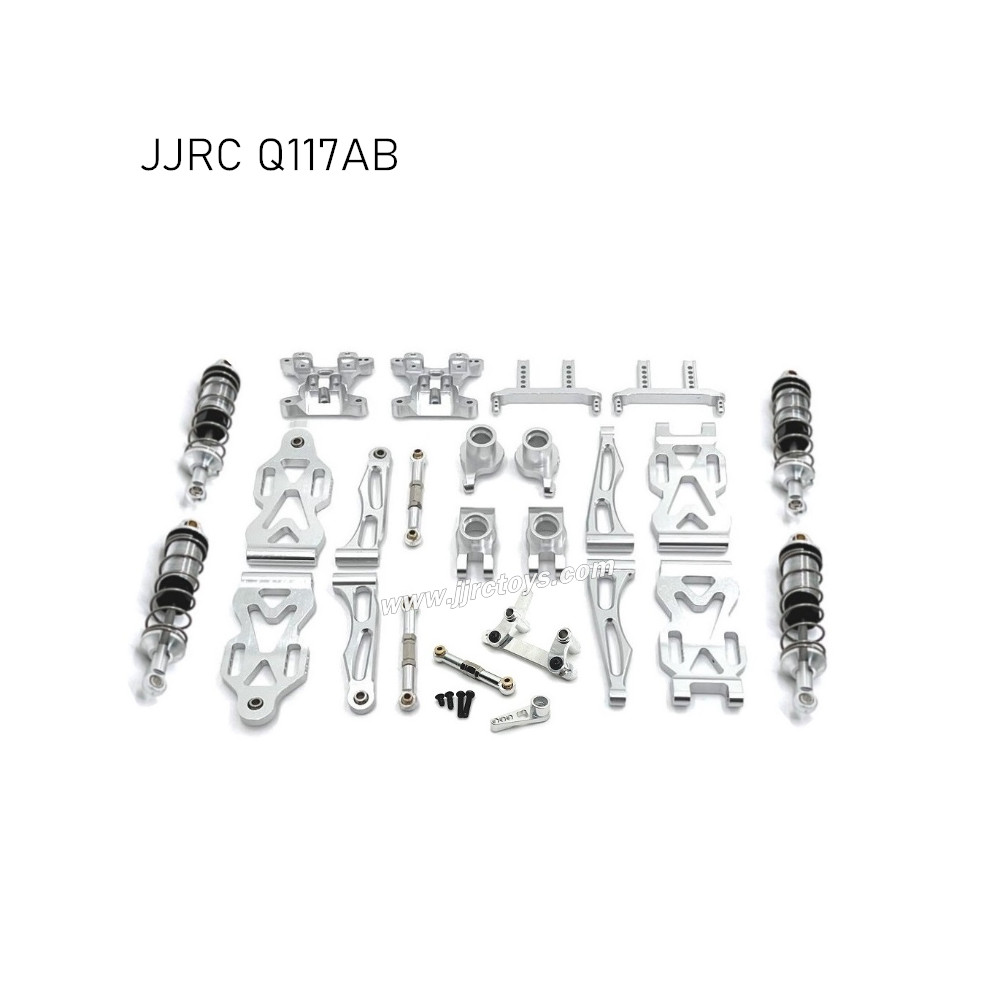 JJRC Q117A/B Upgrade Parts Metal Kit silver JJRC Q117A/B Upgrade Parts Metal Kit silver