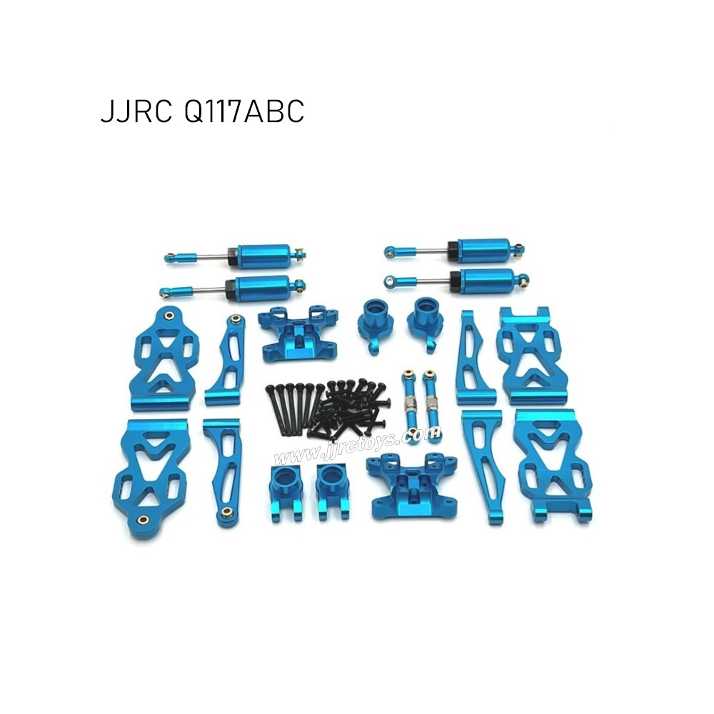 JJRC Q117A/B/C Upgrade Parts Alloy Kit blue JJRC Q117A/B/C Upgrade Parts Alloy Kit blue