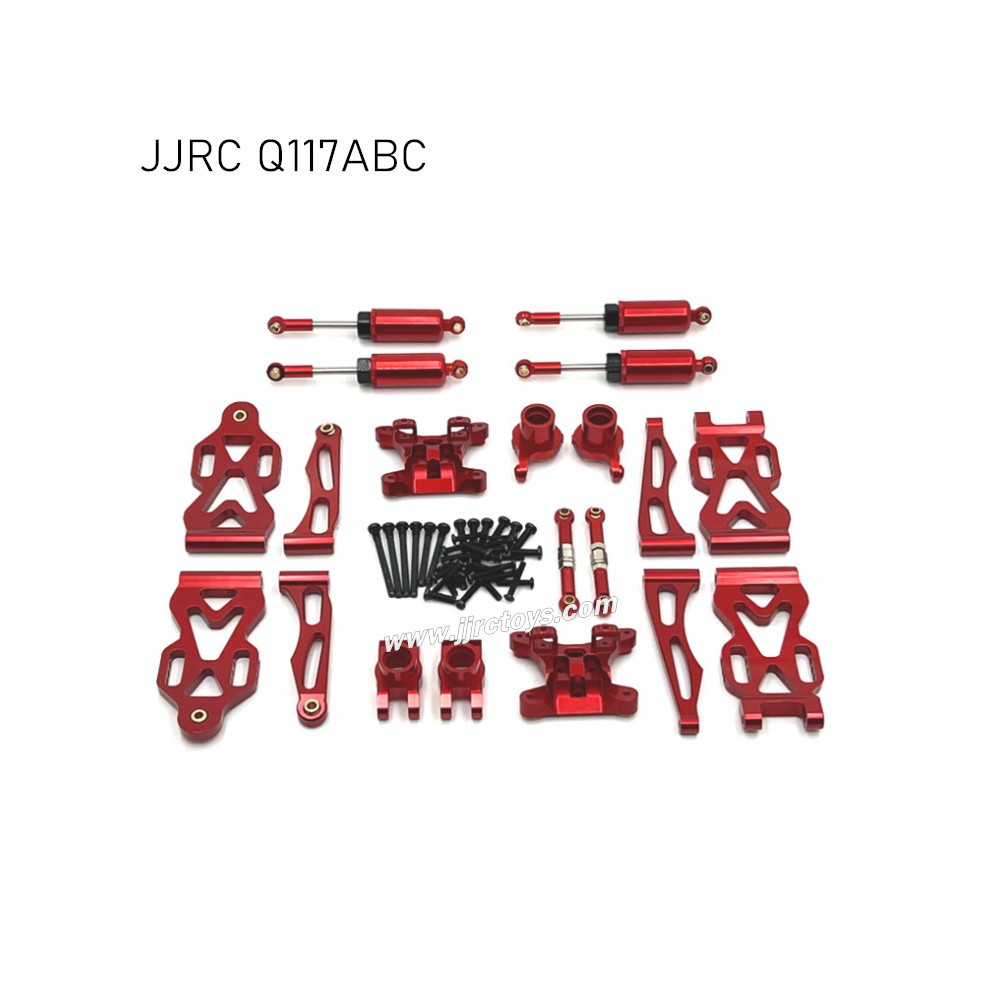 JJRC Q117A/B/C Upgrade Parts Alloy Kit red JJRC Q117A/B/C Upgrade Parts Alloy Kit red