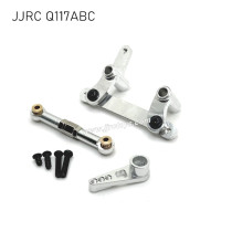 JJRC Q117A/B/C Upgrades Metal Steering Kit , Servo Rod and Servo Arm White