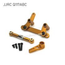 JJRC Q117A/B/C Upgrades Metal Steering Kit , Servo Rod and Servo Arm Yellow
