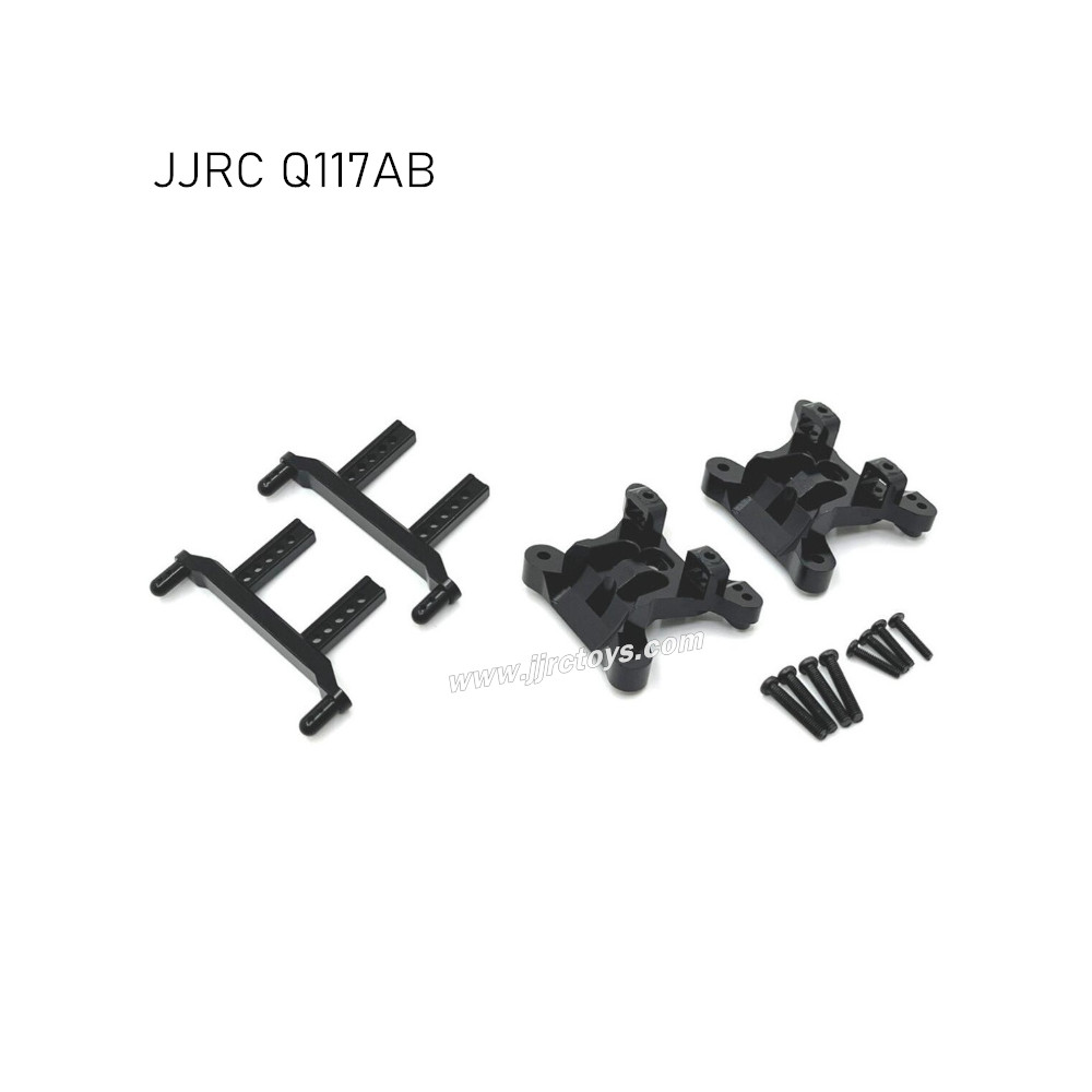 JJRC Q117A/B Upgrades Metal Car Shell Bracket and Shock Tower Black