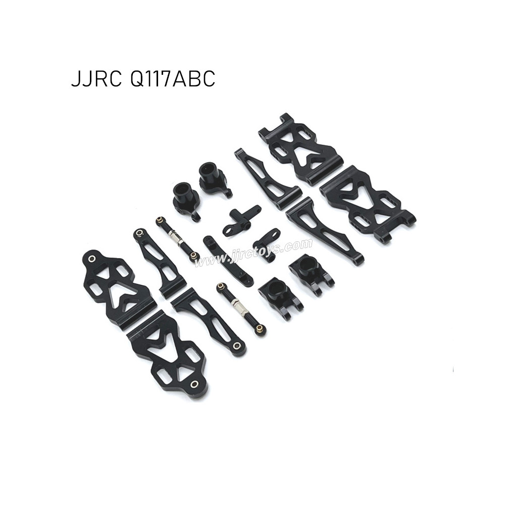 JJRC Q117A/B/C Upgrades Metal Wearable Kit Black JJRC Q117A/B/C Upgrades Metal Wearable Kit Black