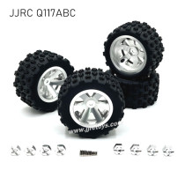 JJRC Q117A/B/C Upgrades Metal Tire White