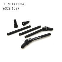 JJRC C8805A RC Car Parts Front and Rear Drive Shaft (6028 & 6029)