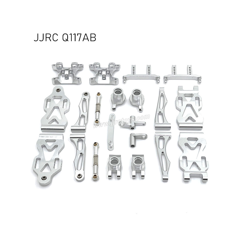 JJRC Q117A/B Upgrades Metal Modification Kit silver 1 JJRC Q117A/B Upgrades Metal Modification Kit silver 1
