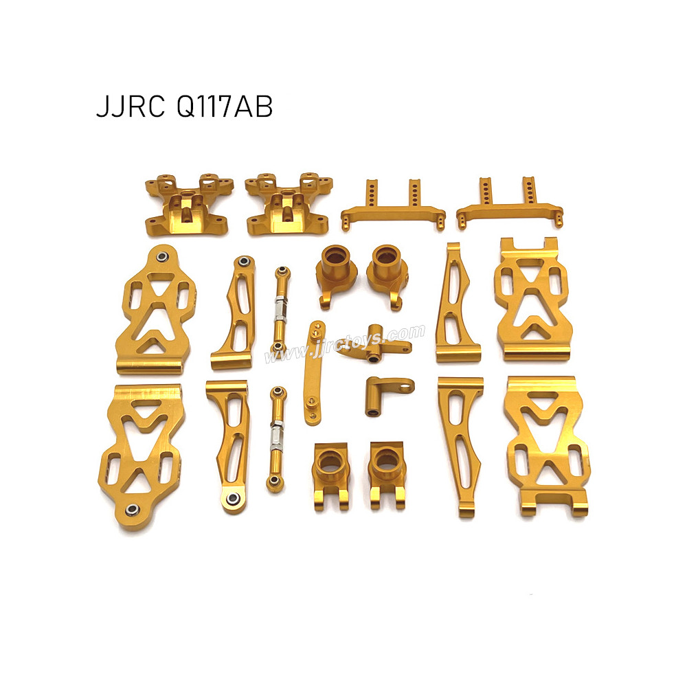 JJRC Q117A/B Upgrades Metal Modification Kit yellow 1 JJRC Q117A/B Upgrades Metal Modification Kit yellow 1