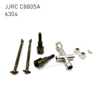 JJRC C8805A RC Car Parts Upgrade Metal Rear Drive Shaft Kit 6304