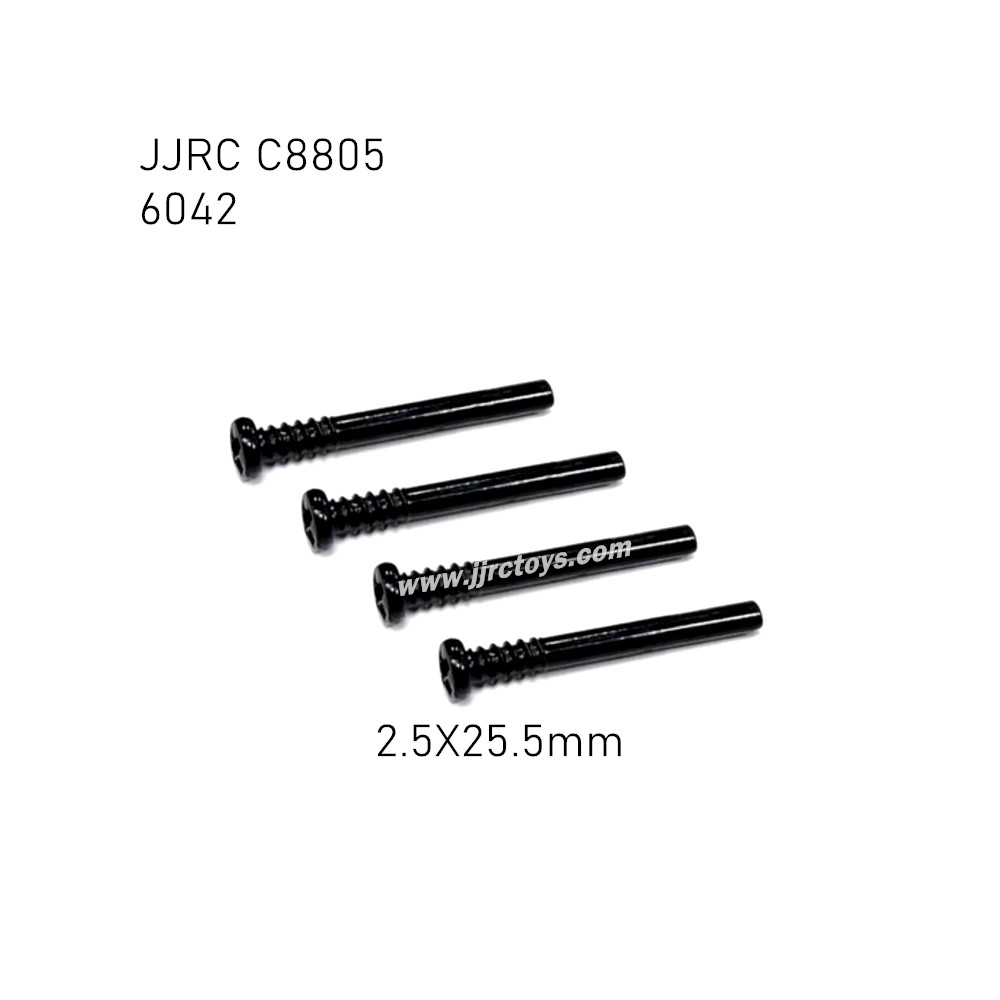 JJRC C8805 RC Car Parts Half Thread Screw 2.5X25.5mm 6042 JJRC C8805 RC Car Parts Half Thread Screw 2.5X25.5mm 6042