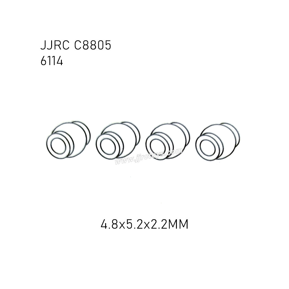 JJRC C8805 Parts Metal Pivot Balls 4.8x5.2x2.2mm 6114 JJRC C8805 Parts Metal Pivot Balls 4.8x5.2x2.2mm 6114