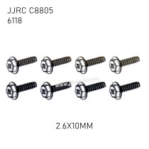 JJRC C8805 Parts Flange Screw 2.6X10mm 6118