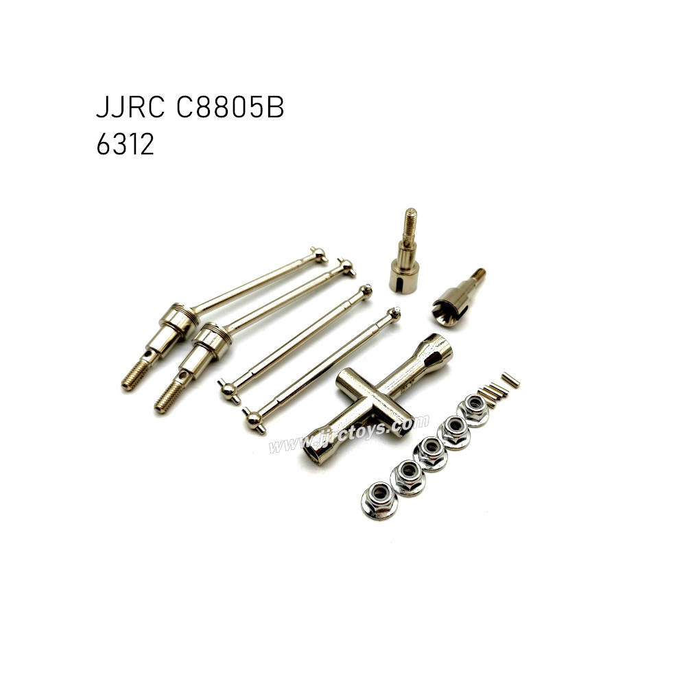 JJRC C8805B Parts Metal Front and Rear Metal Drive Shaft 6312 JJRC C8805B Parts Metal Front and Rear Metal Drive Shaft 6312
